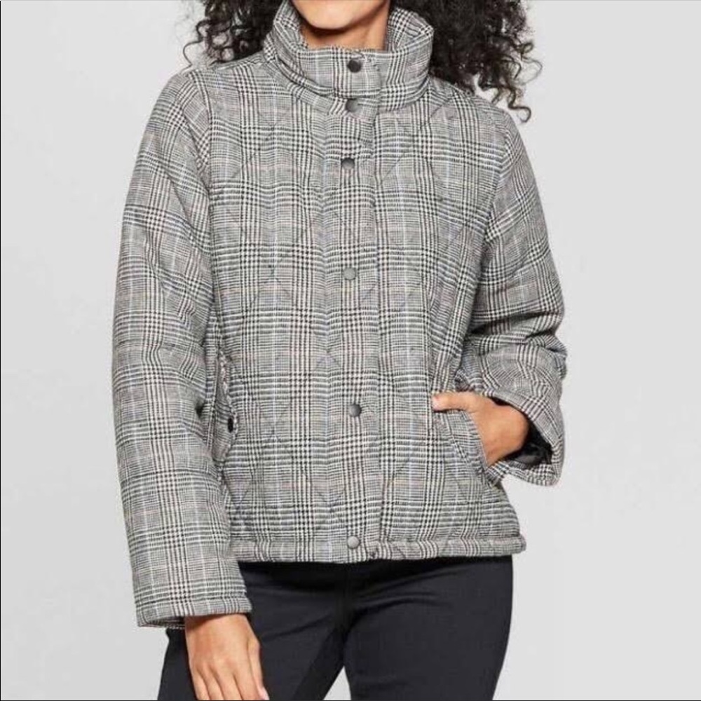 Plaid Puffer Jacket by A New Day from Target